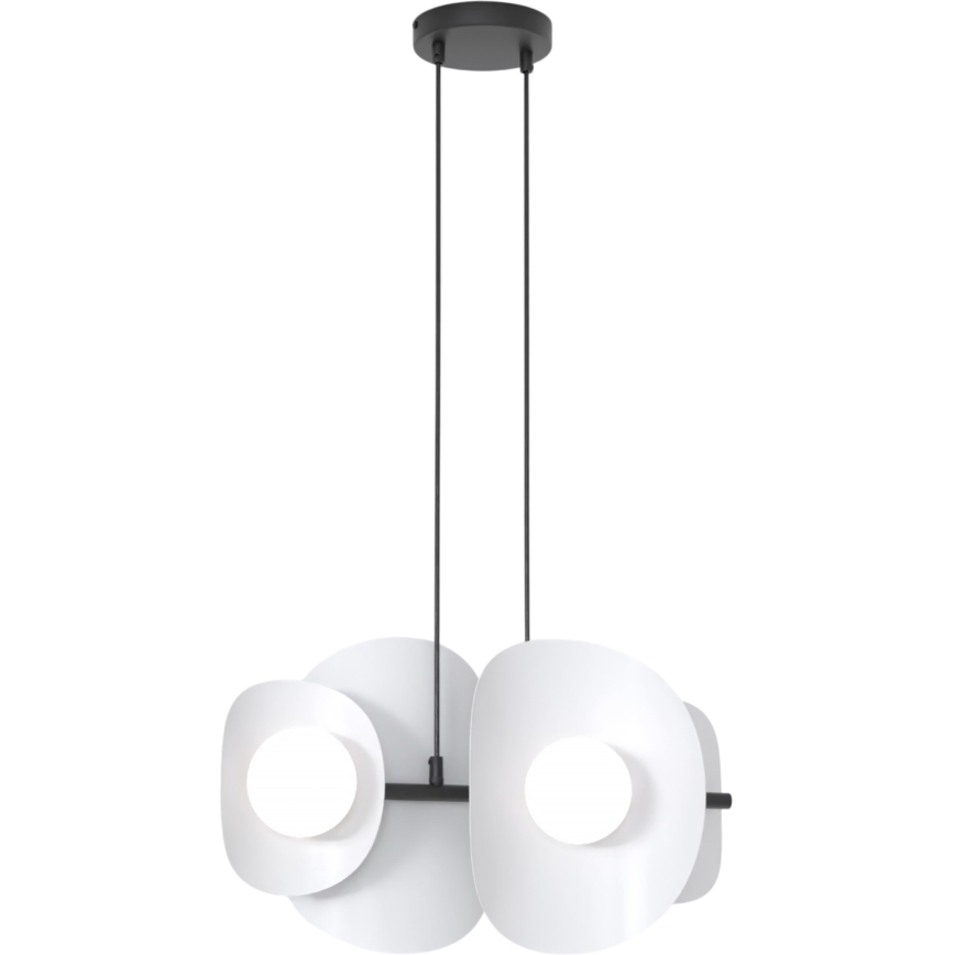 ELEMENTI cable-suspended pendant 4xG9/8W/230V grey