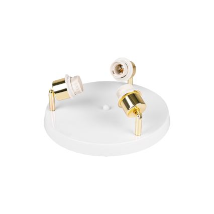 ELEN Spotlight 3xE27/35W/230V White/Gold