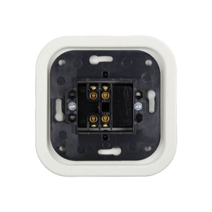 Elhard - Ceramic Retro Blind Controller, Frameless, White