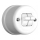 Elhard - Ceramic Retro Double-Gang Stairway Switch with Toggle No. 6+6, White