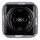 Elhard - Ceramic Retro Frameless Schuko Wall Socket 230V, Black