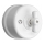 Elhard - Ceramic Retro Rotary Staircase Switch No. 6, White