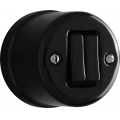 Elhard - Ceramic Retro Series Switch No. 5, Black