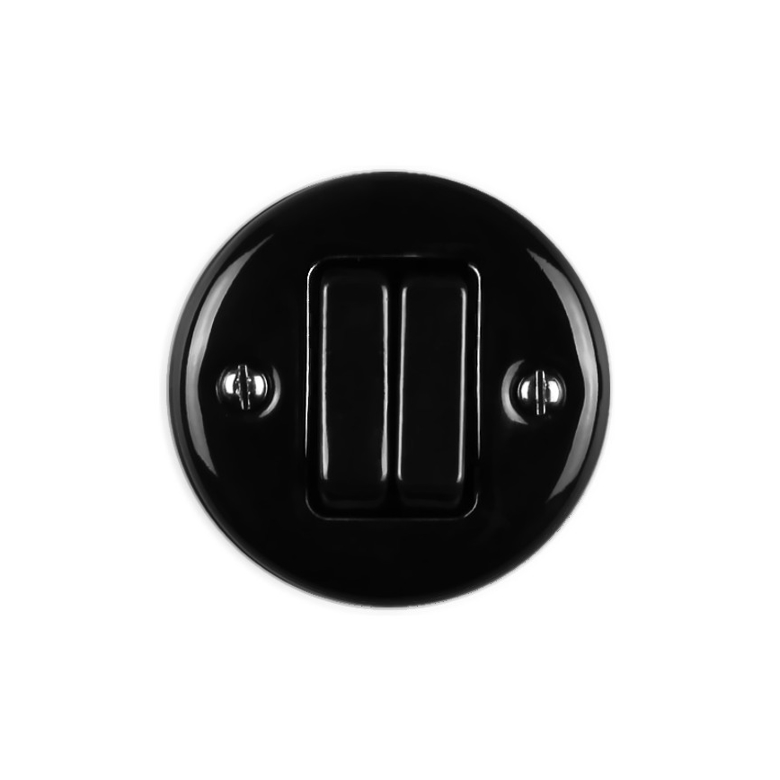Elhard - Ceramic Retro Series Switch No. 5, Black