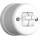 Elhard - Ceramic retro series switch with toggle No. 5, white