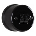 Elhard - Ceramic Retro Series Toggle Switch with Lever No. 5, Black