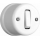 Elhard - Ceramic Retro Single-Pole Switch No. 1 White