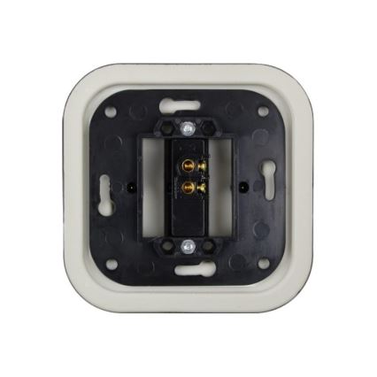 Elhard - Ceramic Retro Single Switch, Frameless, No. 1, Black