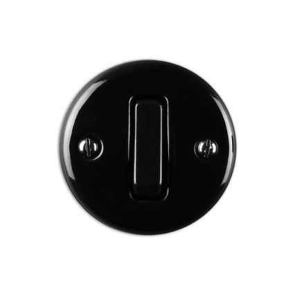 Elhard - Ceramic Retro Staircase Switch No. 6, Black