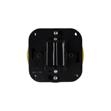 Elhard - Ceramic Vintage Blind Controller, Frameless, Black