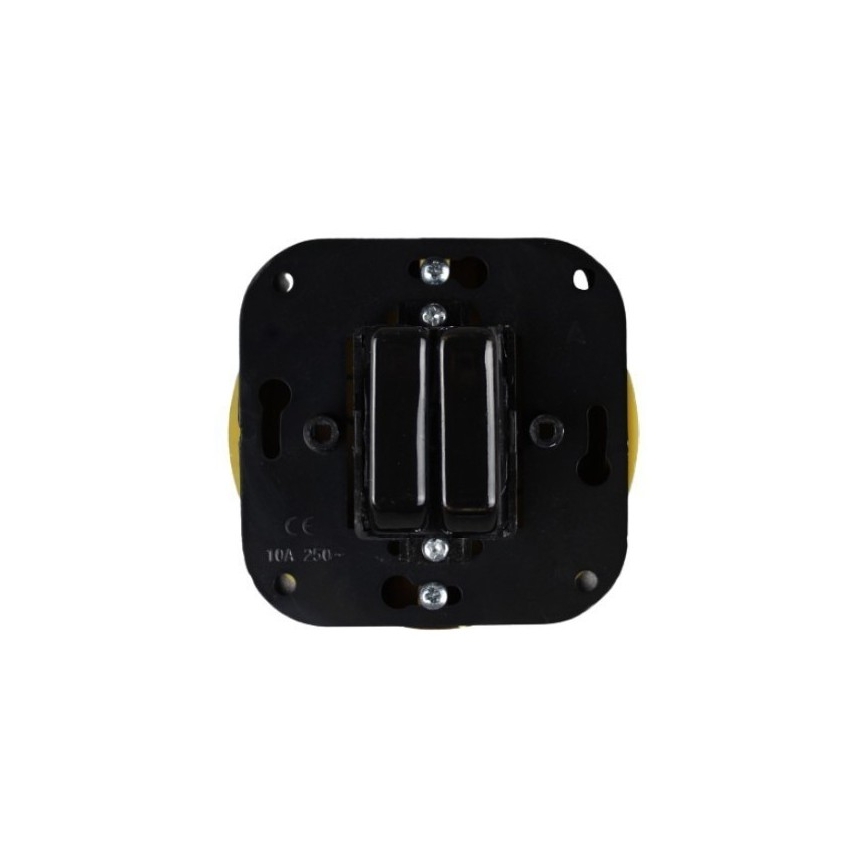 Elhard - Ceramic Vintage Blind Controller, Frameless, Black
