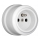 Elhard - Retro Ceramic 230V Domestic Socket, White