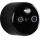 Elhard - Retro Ceramic Antenna Socket TV+FM+SAT, Black