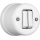 Elhard - Retro Ceramic Double Staircase Switch No. 6+6, White
