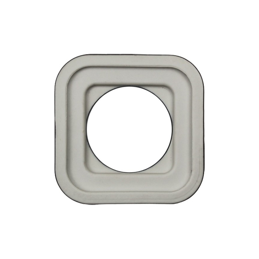 Elhard - Retro Ceramic Single-Gang Frame, Black