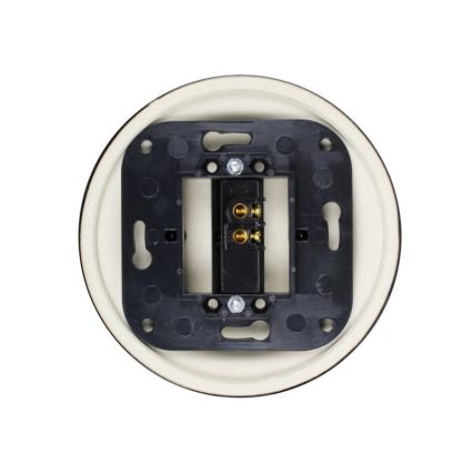 Elhard - Retro Ceramic Single-Pole Frameless Switch No. 1, Black