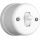Elhard - Retro Ceramic Staircase Toggle Switch with Lever No. 6, White