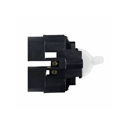 Elhard - Retro Ceramic Staircase Toggle Switch with Lever No. 6, White