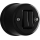 Elhard - Retro Ceramic Two-Gang Staircase Switch No. 6+6, Black