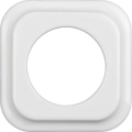 Elhard - Simple Ceramic Retro Frame, White