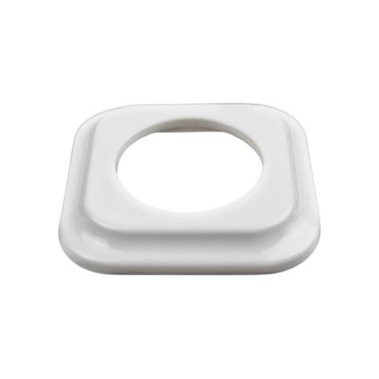 Elhard - Simple Ceramic Retro Frame, White