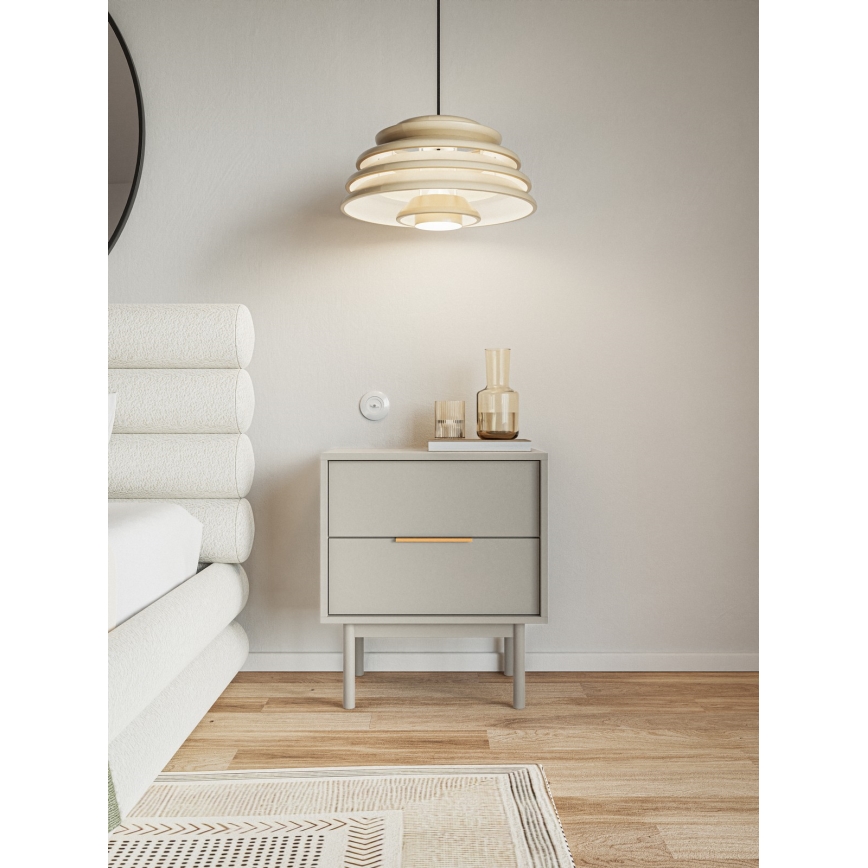ELI Bedside Table, Beige