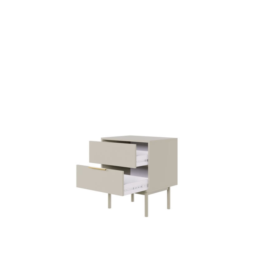 ELI Bedside Table, Beige