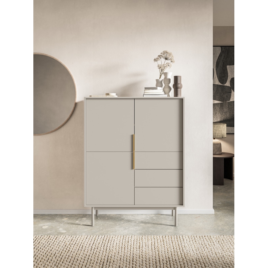 ELI Beige Chest of Drawers