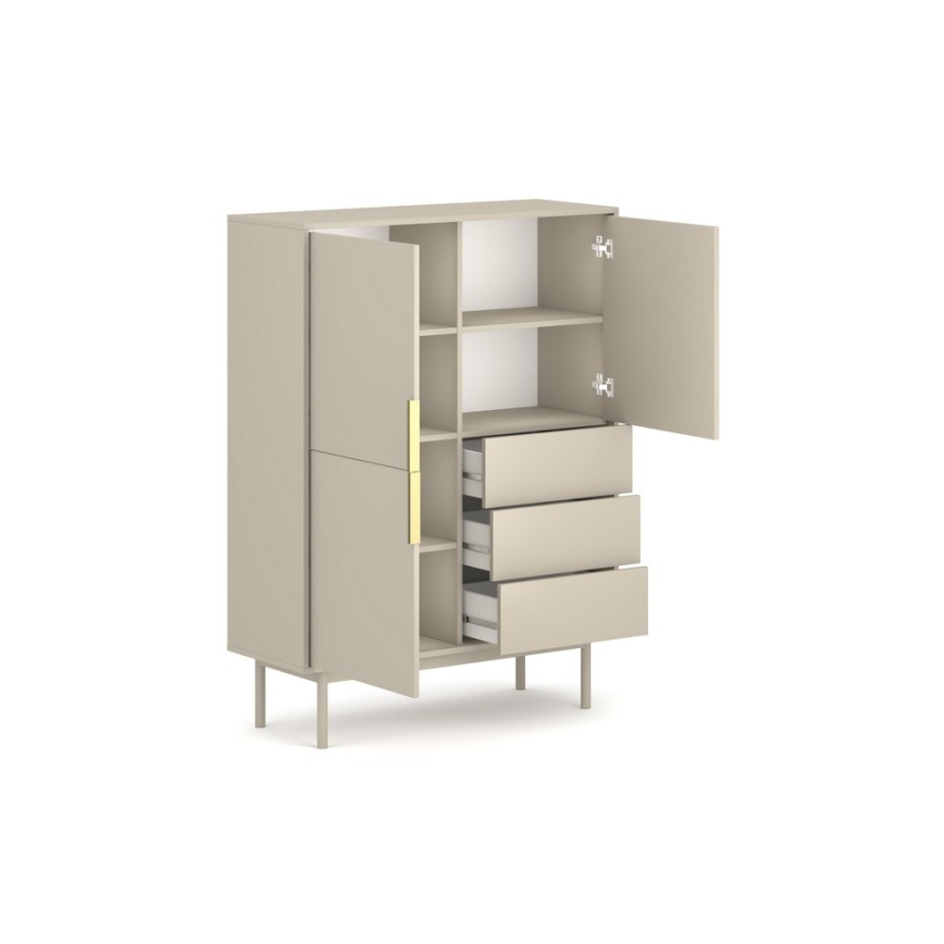ELI Beige Chest of Drawers