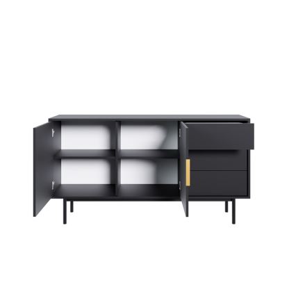 ELI Black Chest of Drawers