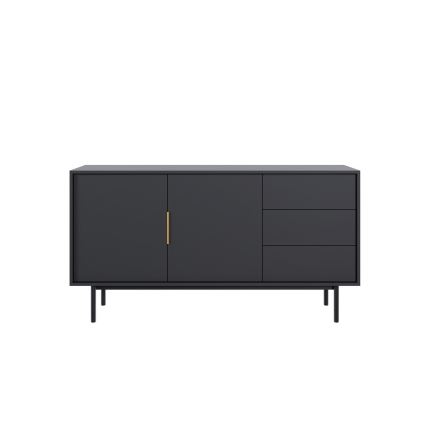 ELI Black Chest of Drawers