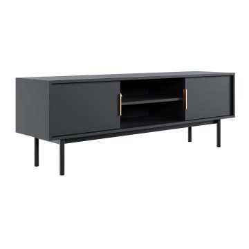 ELI Black TV Stand