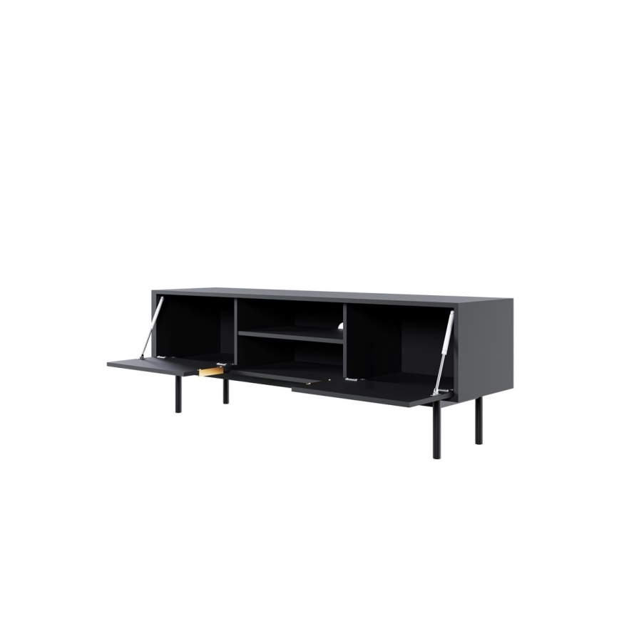 ELI Black TV Stand