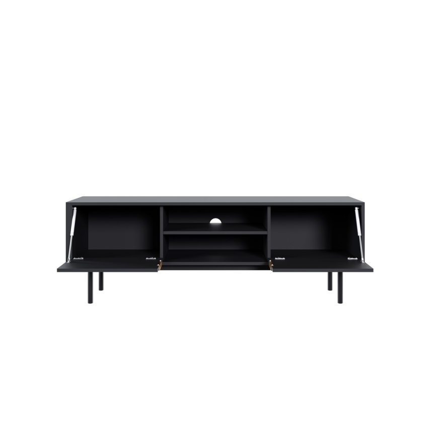 ELI Black TV Stand