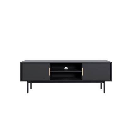 ELI Black TV Stand