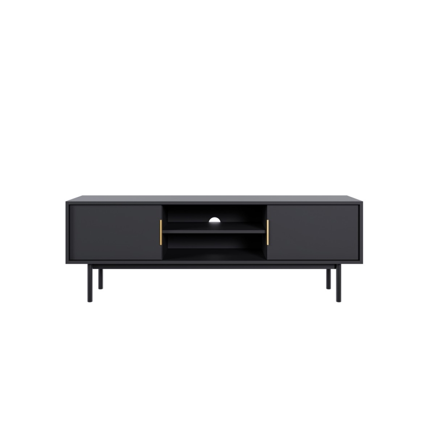 ELI Black TV Stand