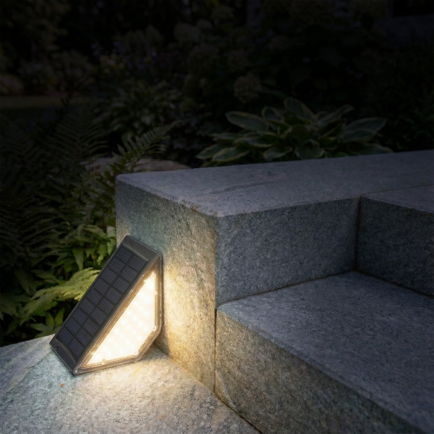 ELI LED Solar Light, 4.5 W / 3.7 V, 500 mAh, IP44, Black