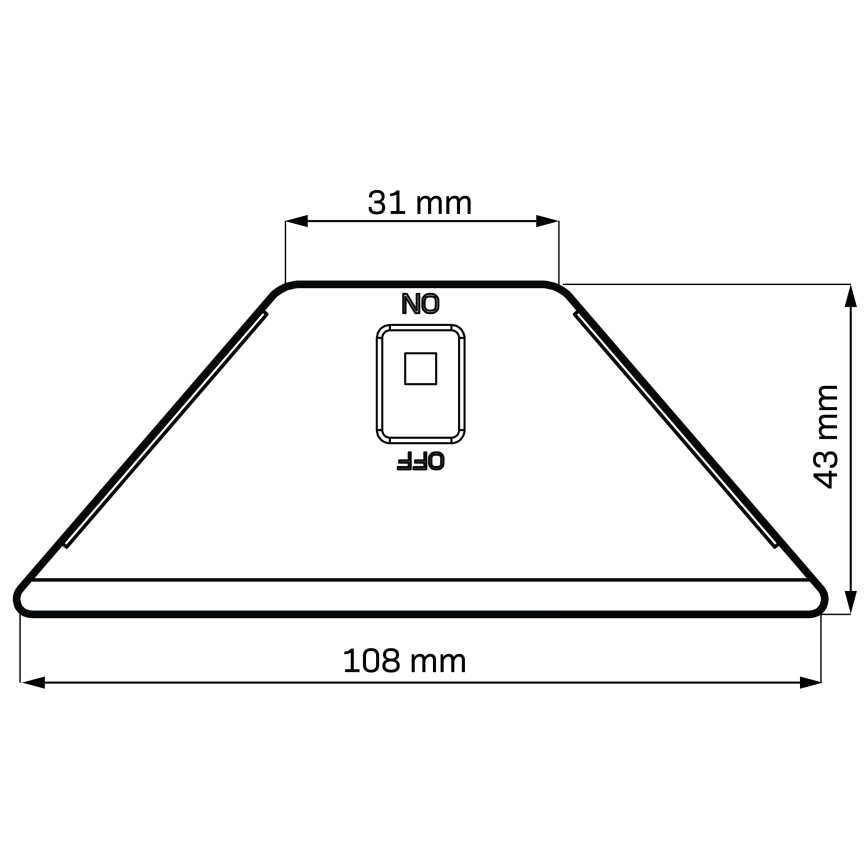 ELI LED Solar Light, 4.5 W / 3.7 V, 500 mAh, IP44, Black