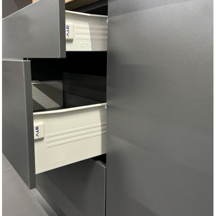 ELISE 180 cm Graphite Kitchen Unit