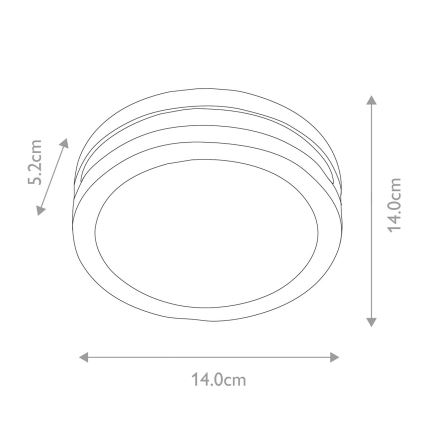 Elstead - LED Outdoor wall light ANO 1xGX53/9W/230V IP54