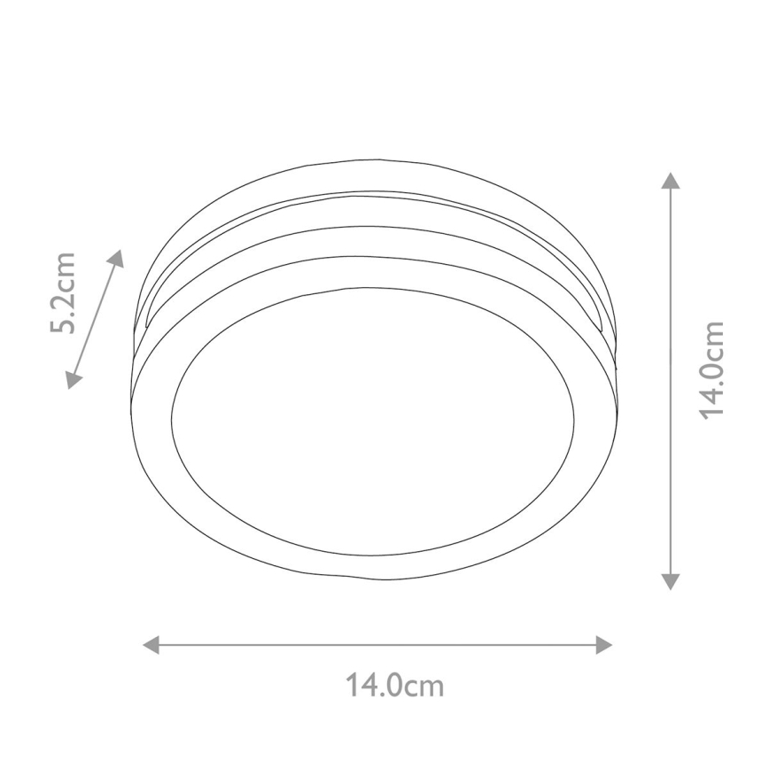 Elstead - LED Outdoor wall light ANO 1xGX53/9W/230V IP54