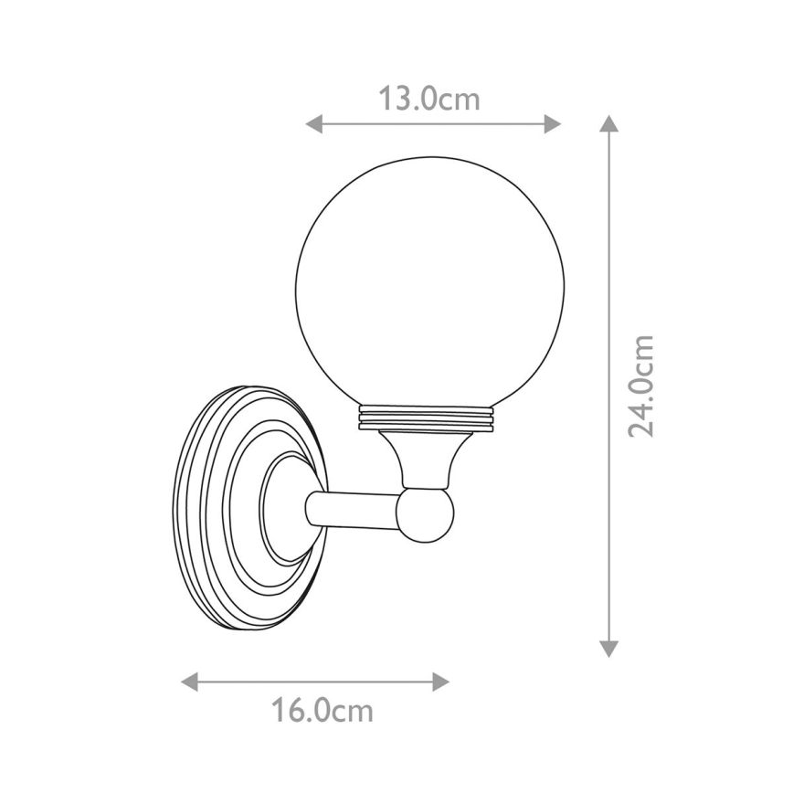 Elstead - LED Bathroom wall light AUSTEN 1xG9/3W/230V IP44