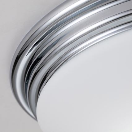 Elstead - LED Bathroom ceiling light BROMPTON 1xGX53/5,7W/230V IP44 matte chrome
