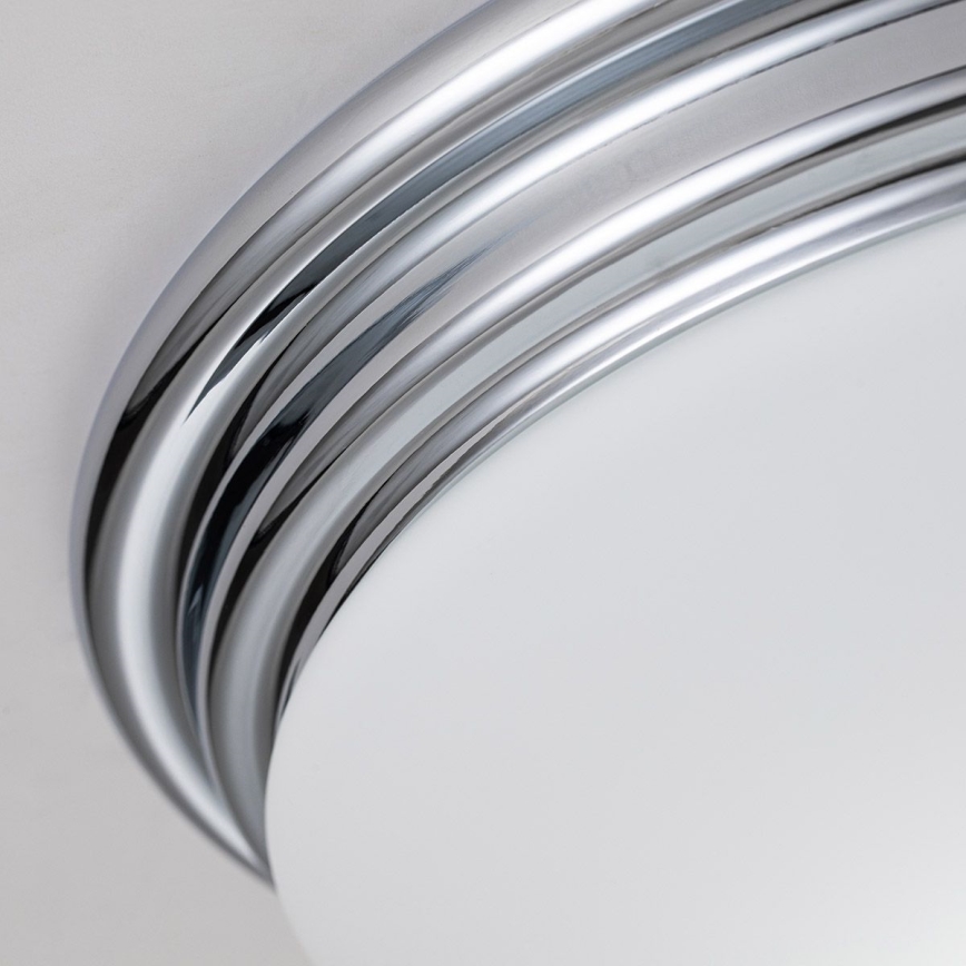 Elstead - LED Bathroom ceiling light BROMPTON 1xGX53/5,7W/230V IP44 matte chrome