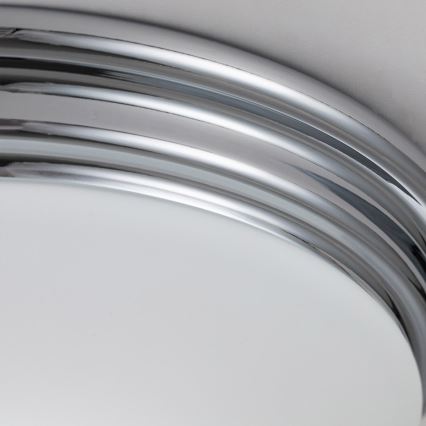 Elstead - LED Bathroom ceiling light BROMPTON 1xGX53/5,7W/230V IP44 matte chrome