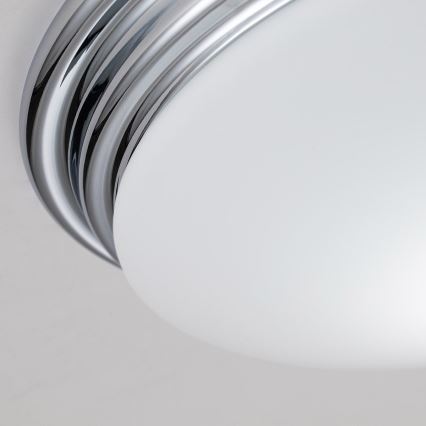 Elstead - LED Bathroom ceiling light BROMPTON 1xGX53/5,7W/230V IP44 matte chrome