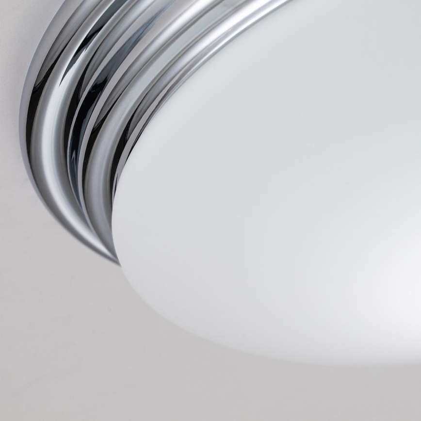Elstead - LED Bathroom ceiling light BROMPTON 1xGX53/5,7W/230V IP44 matte chrome