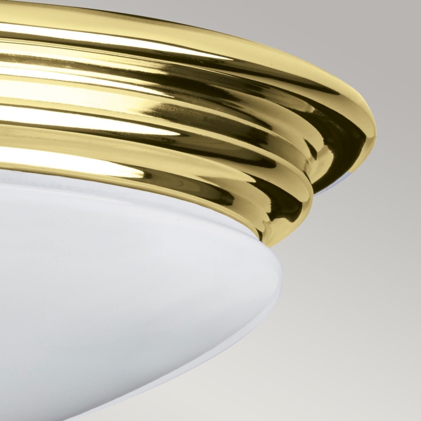 Elstead - LED Bathroom ceiling light BROMPTON 1xGX53/5,7W/230V IP44 gold
