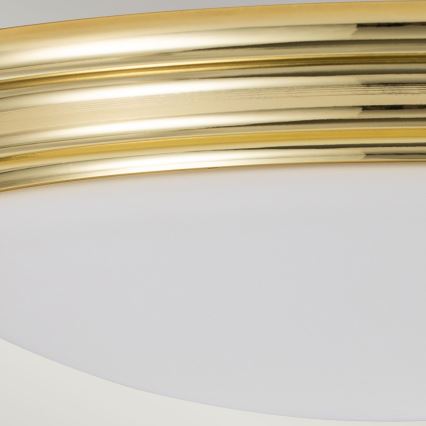 Elstead - LED Bathroom ceiling light BROMPTON 1xGX53/5,7W/230V IP44 gold