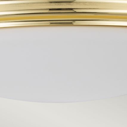Elstead - LED Bathroom ceiling light BROMPTON 1xGX53/5,7W/230V IP44 gold
